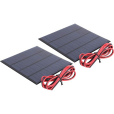 Fafeicy Mini Solar Battery Module, Efficient Polysilicon Solar Panel for Solar Phone Devices and Lanterns for Investigating Solar Energy