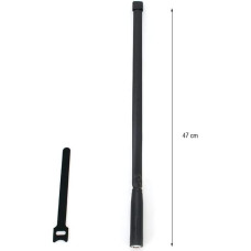 ACMR-401 Tactical CB Antenna 27 MHz for Walkies Randy II, Randy III, K-PO Panther, Lafayette URANO Antenna Connector TNC Connector