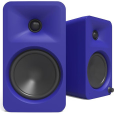 Kanto ORA4 140W Powered Reference Speakers with Bluetooth 5.0 and USB-C Input, 4 Inch Woofers, Bi-Amplified, Reference Quality Sound, Pair, Purple