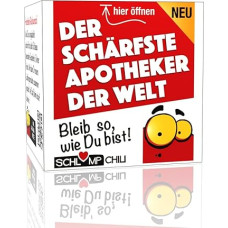 Schlump-Chili Aštriausias vaistininkas pasaulyje - juokingas vaistinės dovanų rinkinys