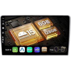 SXAUTO - 6G + 128G - Android 15 IPS automobilinis radijas 