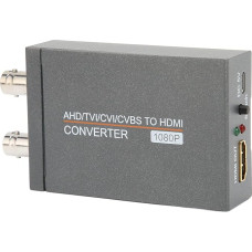 Bewinner AHD TVI CVI CVBS į HDMI keitiklio adapteris, multimedijos Full HD 720P 1080P 3MP 4MP 5MP 8MP BNC į HDMI vaizdo adapteris HDTV DVR
