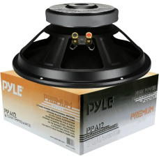 1 žemų dažnių garsiakalbis Pyle PPA12 PPA 12 garsiakalbiai 30,00 cm 300 mm 12 colių skersmens 350 W RMS 700 W maksimalus impedansas 8 Ohm Home Party Disco, pakuotė po 1