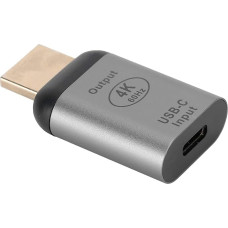 HDMI to USB C Adapter, Aluminum Alloy USB C Female to HDMI Male Adapter for Windows Android Mac OS X Compatible with Android Devices and Laptops
