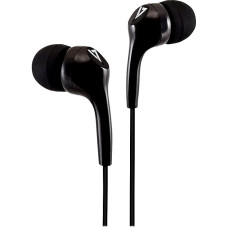 V7 HA105 Lightweight Stereo Earphones - Black