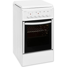Exquisit EH10.3F Freestanding Ceramic A White cooker EH10.3F, Freestanding cooker, White, Rotary, Ceramic, Small, Medium