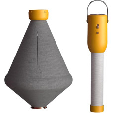 Elektrinis mini-vilkikas, tragbarer Uderwear-Trockner - leise/abnehmbar/Griffdesign, für Reisen/Apartment/Hotel/Schlafsaal,Yellow