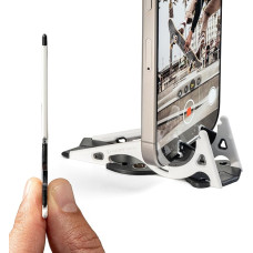 GEOMETRINIS kišeninis trikojis PROv2 - kortelių formato stovas iPhone, Panda White Universal Kit