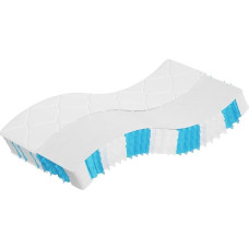 vidaXL Kišeninis spyruoklinis čiužinys, Kišeninis spyruoklinis čiužinys, pralaidus orui ir odai, Vidutinio kietumo lovos čiužinys, Medžiaginis čiužinys, Spyruoklinis čiužinys, 80 x 200 cm