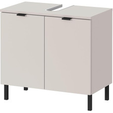 Germania GW-Arcena 1980-572 Kašmyro spalvos tualeto reikmenų spintelė su metalinėmis kojelėmis 60 x 56 x 34 cm (plotis x aukštis x gylis)