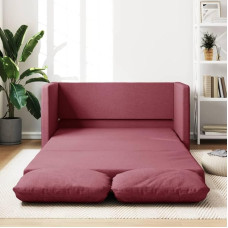 ShGaxin Grindų sofa su miego funkcija, vyno raudona, 112 x 174 x 55 cm, audinys, poilsio sofa, sofos ir kušetės, poilsio sofa, sofa svetainei - 353967