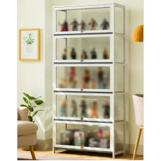 Kolekcionavimo vitrina, medinė vitrina, akrilo vitrina, akrilo kolekcijos vitrina, daugiafunkcinė dulkių nepraleidžianti akrilo vitrina, skaidri vitrina svetainei ir