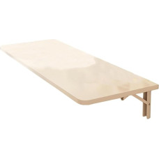 Wandmontierter Klapptisch - Mehrzweck, schwebender Schreibtisch für Wandwäscherei Kleine Räume, für Heimbüro Computerarbeitsplatz, Studie Arbeitsbank, Küche Esszimmer(Natural,80 * 30CM)