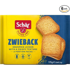 Schär Rusks be glitimo 175 g, 6 vnt. (6 x 175 g)