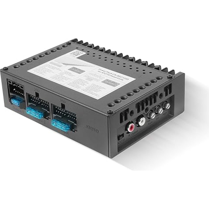 ATOTO CA-AEC122D D klasės TI TPA3221 automatinė radijo stotelė, 4 kanalai, įtampa 7V-30V, 2/4 Ohm stabilumas, 108dB SNR, žemas dažnis, skirta tik ATOTO autoradijams