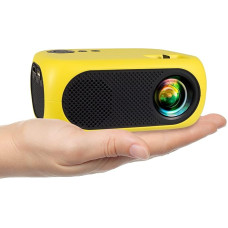 Mini projektorius, nešiojamas namų kino projektorius mobiliajam telefonui, HDMI AV suderinamas su DVD, 