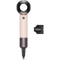 Dyson Supersonic Travel™ Hair Dryer - Compact & Lightweight, Quick Drying, 1220 W, Universal EU Plug, Intelligent Temperature Regulation, Ideal for Travel, Ceramic Pink/Rose Gold