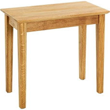 HAKU šoninis staliukas Ąžuolo masyvo kavos staliukas Medinis sofos staliukas Matmenys W 56 x H 52 x D 30 cm Stilius: Tradicinis