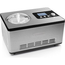 Princess 282604 Ice Cream Maker Deluxe 282604 Ice Cream Maker Deluxe, Compressor ice cream maker, 2 L, 20 min, 1 bowls, -18-35 °C, LCD