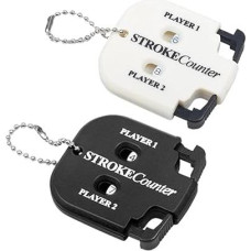 Set of 2 golf counters, golf score counter, stroke counter, counter clicker, golf result counter, golf result indicator, hand counter counter, golf accessories