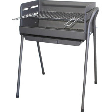 Imex EL ZORRO 71762 Grilis su cinkuotomis grotelėmis, juodas, 49 x 48 x 73 cm