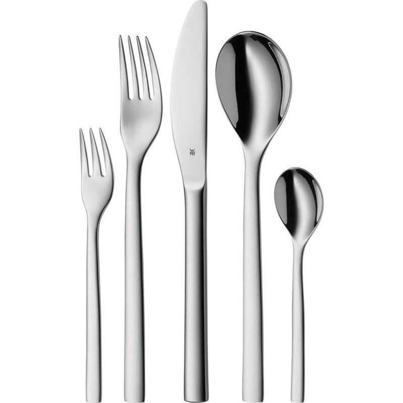 WMF Cutlery Set 60-Piece for 12 People Atria Cromargan 18/10 Stainless Steel Polished