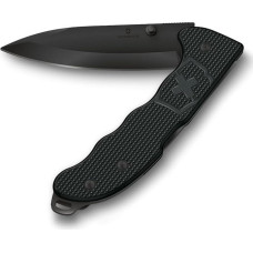 Victorinox Hunter Evoke BS Alox šveicariškas armijos peilis Lauko sulankstomas peilis su 10 cm ašmenimis ir nykščio kaiščiu, 4 funkcijomis, juodas