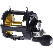 Trolling Trommel Angelrollen Alle Aluminium Legierung Körper Meer Salzwasser Zubehör Drag 30KG Jigging Reel Boot De Pesca