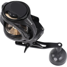 Dilwe Baitcasting-Angelrolle, Leichter und Robuster Rahmen aus Aluminiumlegierung mit 10 Magnetischen Bremsperlen und 12 Einstellmöglichkeiten, für Angler Aller Könnensstufen