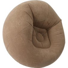 SIXRUN Aufblasbarer Loungesessel, Gemütliches Klappsofa aus Weichem PVC, Bequeme Innenmöbel Zum Entspannen und Lesen