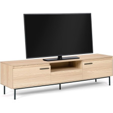 IDMarket - 180 cm Seattle TV Stand with Storage Compartments Industrial Design