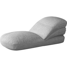 XXL pupų maišas suaugusiesiems su užpildu, reguliuojami pupų maišai, grindų sofa miegamajam, svetainei, balkonui, pilka