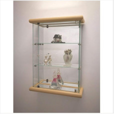 VMBR1T Hanging Display Cabinet White Oak Wood