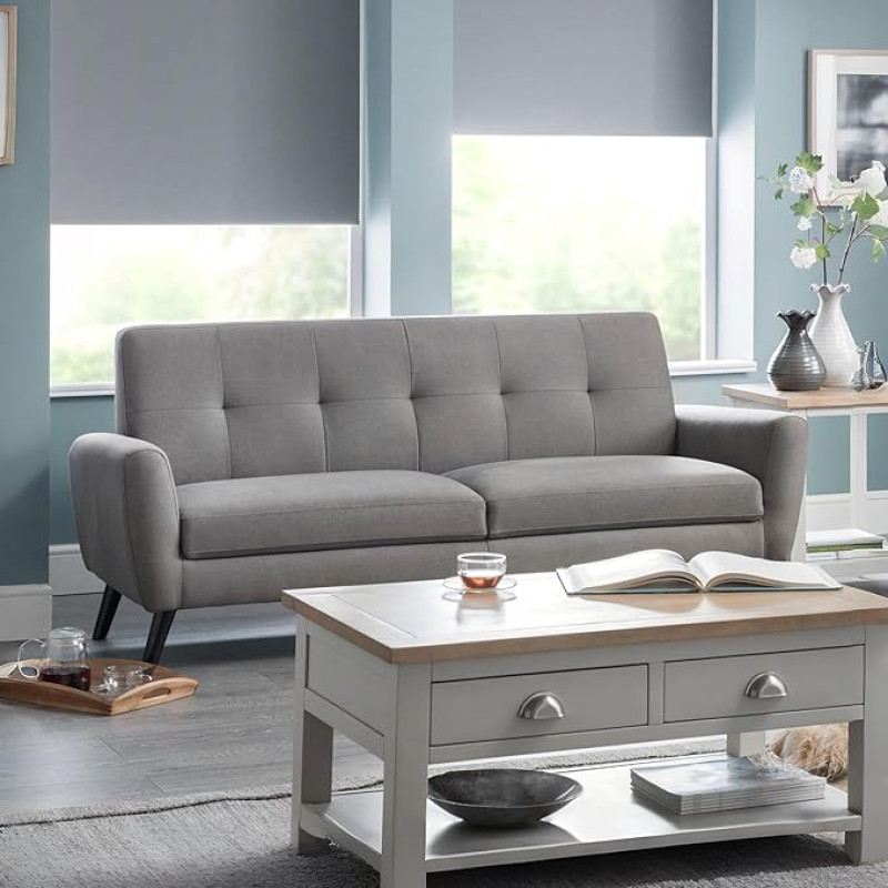 Julian Bowen Monza 3 vietų sofa Retro Grey