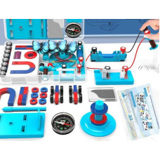 Mokslas Magnetai Eksperimentų rinkinys vaikams Elektros ir magnetizmo rinkinys studentams Stem Kit Fizikos laboratorija Pagrindinės grandinės priemonės mokymosi pradžiamoksliui