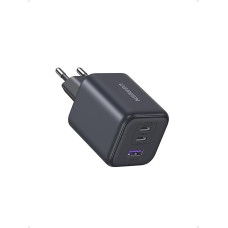 UGREEN 45W USB C įkroviklis, 3 prievadų PPS greitasis įkroviklis, 30W PD maitinimo šaltinis, GaN įkroviklio adapteris, suderinamas su 