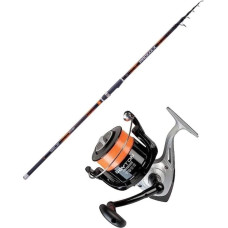 Rinkinys Surfcasting Promax meškerė 4.20m 180g arba 200g + pasirinkta Trabucco ritė