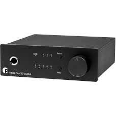 Pro-Ject Head Box S2 Digital Headphone Amplifier with Converter, Black