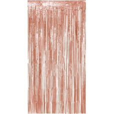 Boland - Metallic Foil Curtain, 200 x 100 cm, Party Decoration for New Year's Eve, Wedding or Birthday, Decoration, Tinsel Curtain