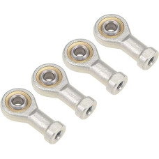 6mm rod end bearing M6 x 1.0mm rod ends ball female right hand thread 4pcs