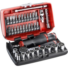 Facom FCMR2NANO R2NANO 1/4-inch 5.5 - 14mm Socket Drive Set (38 Pieces)