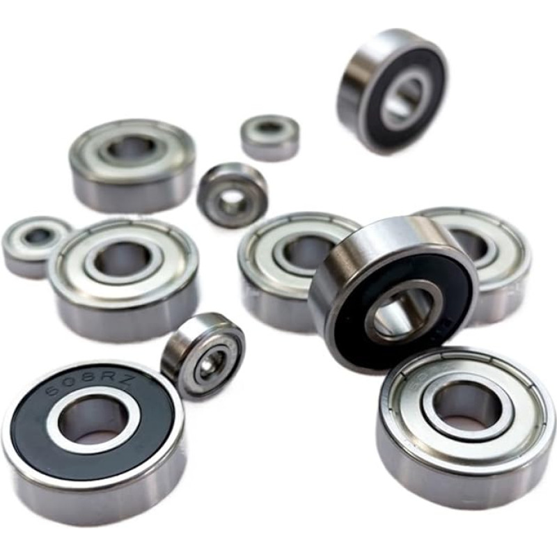 2 x nestandartiniai sustorinti variklio laikikliai 688ZZW6 688-6ZZ 688 6 638 / 6ZZ 8 x 16 x 6 mm