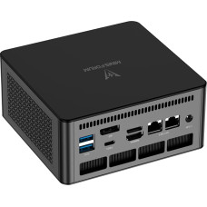 Mini kompiuteris MINIS FORUM UM890 Pro, AMD Ryzen 9 8945HS procesorius, 8C/16T iki 5,2 GHz, AMD Radeon 780M, DDR5 32GB iki 96GB/1TB SSD, HDMI/DP/USB4×2, RJ45 2,5G × 2, Oculink, Wi-Fi6E, BT5.2