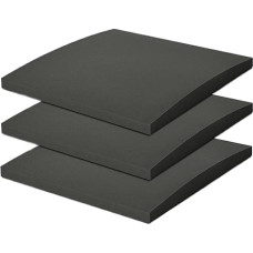 Sofa Stützpolster 1/2/3 Stück 50x50x5cm hochdichte Schaumstoff-Kissen for gebogene Sofas und Couches - Stützkissen gegen Durchhängen Ersatzkissen for Sessel(3PCS)