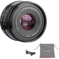 7artisans 50mm F1.8 APS-C rankinis fiksuotas objektyvas, skirtas 