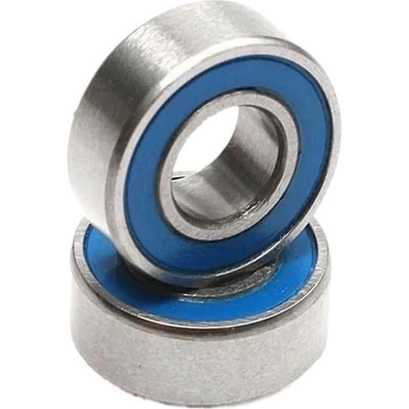 10PCS ABEC-5 MR126-2RS MR126 2RS MR126 RS MR126RS 6x12x4mm Blau Gummi Versiegelt Miniatur Tiefe Nut Kugellager(MR126-2RS_ABEC 3)