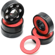 608RS hibridinis keraminis guolis 8x22x7mm 2vnt Dviračio vidinis guolis ir atsarginės dalys Galinis ratas 608 RS 2RS Si3N4 rutulinis guolis 608-2RS
