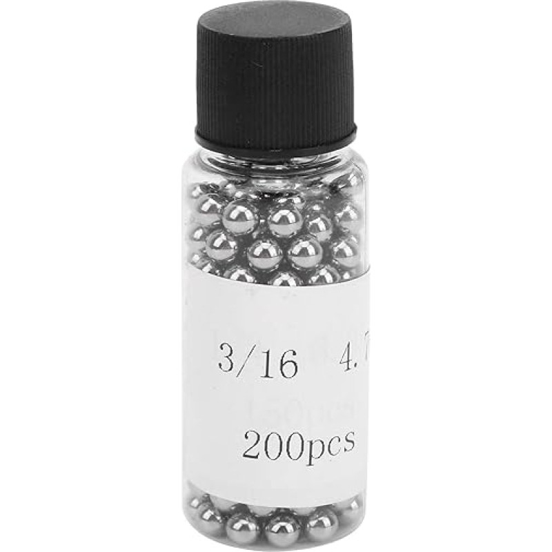 304 Edelstahl Lagerkugeln 3/16 Zoll 200 Stück Fahrradlagerkugeln Korrosionsbeständig Für Industrie Chemie Luftfahrt Präzisionshardware