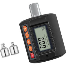 1/2-Zoll Digital Drehmomentschlüssel Tester 30-340 Nm mit LCD Bildschirm und 4-Einheiten für die Kfz Reparatur Digitaler Drehmomentschlüssel Adapter