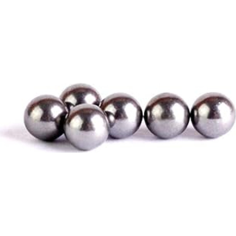 Plieninis rutuliukas, 304 nerūdijančio plieno rutuliukas, tikslusis rutuliukas, besisukantis guolis Plieninis rutuliukas 1 mm-9 mm-8,0 mm (10 vnt.)